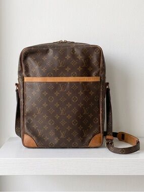 Louis Vuitton Monogram Danube GM Travel Unisex Crossbody Bag